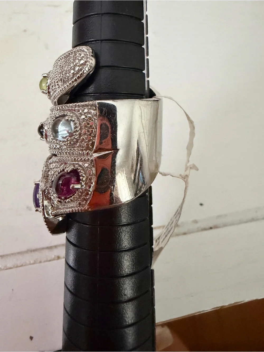 NWT STS Multi-Gem Statement Ring - SZ 7